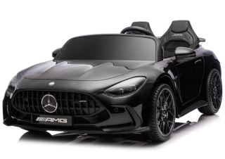 Auto Na Akumulator Mercedes GT63 AMG DK-GT63 24V LCD Cichy Silnik Czarny LEAN CARS