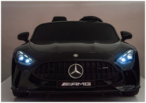 Auto Na Akumulator Mercedes GT63 AMG DK-GT63 24V LCD Cichy Silnik Czarny LEAN CARS