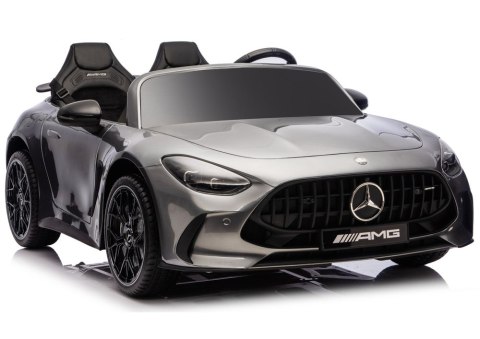 Auto Na Akumulator Mercedes GT63 AMG DK-GT63 24V LCD Cichy Silnik Szary LEAN CARS