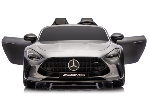 Auto Na Akumulator Mercedes GT63 AMG DK-GT63 24V LCD Cichy Silnik Szary LEAN CARS