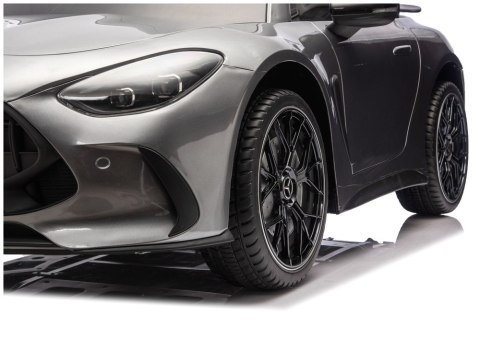 Auto Na Akumulator Mercedes GT63 AMG DK-GT63 24V LCD Cichy Silnik Szary LEAN CARS