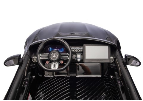 Auto Na Akumulator Mercedes GT63 AMG DK-GT63 24V LCD Czarny Lakierowany LEAN CARS