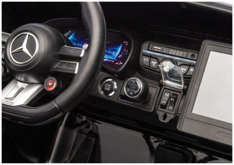 Auto Na Akumulator Mercedes GT63 AMG DK-GT63 24V LCD Czarny Lakierowany LEAN CARS