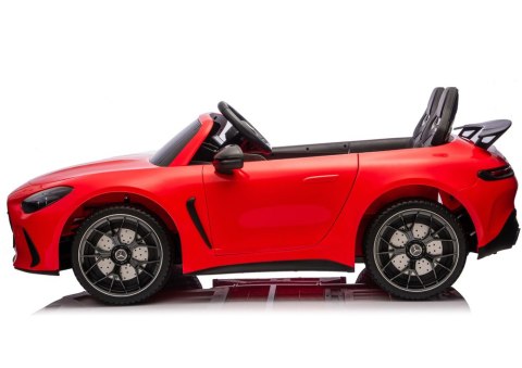 Auto Na Akumulator Mercedes GT63 AMG DK-GT63 24V LCD Czerwony LEAN CARS