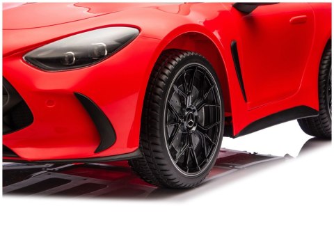 Auto Na Akumulator Mercedes GT63 AMG DK-GT63 24V LCD Czerwony LEAN CARS
