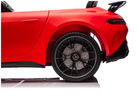 Auto Na Akumulator Mercedes GT63 AMG DK-GT63 24V LCD Czerwony LEAN CARS