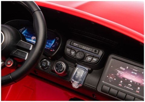 Auto Na Akumulator Mercedes GT63 AMG DK-GT63 24V LCD Czerwony LEAN CARS