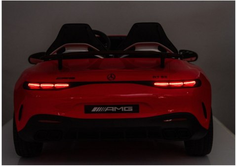 Auto Na Akumulator Mercedes GT63 AMG DK-GT63 24V LCD Czerwony LEAN CARS