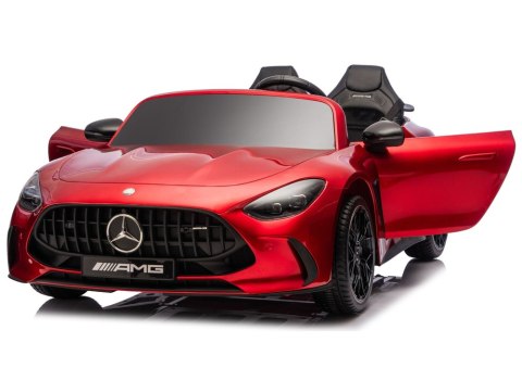Auto Na Akumulator Mercedes GT63 AMG DK-GT63 24V LCD Czerwony Lakierowany LEAN CARS