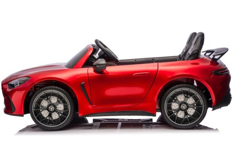 Auto Na Akumulator Mercedes GT63 AMG DK-GT63 24V LCD Czerwony Lakierowany LEAN CARS