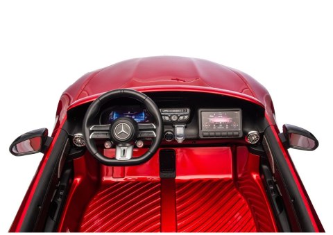 Auto Na Akumulator Mercedes GT63 AMG DK-GT63 24V LCD Czerwony Lakierowany LEAN CARS