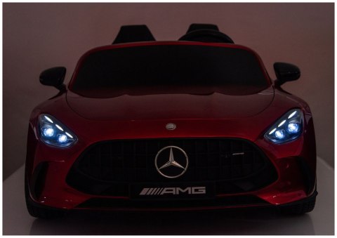 Auto Na Akumulator Mercedes GT63 AMG DK-GT63 24V LCD Czerwony Lakierowany LEAN CARS