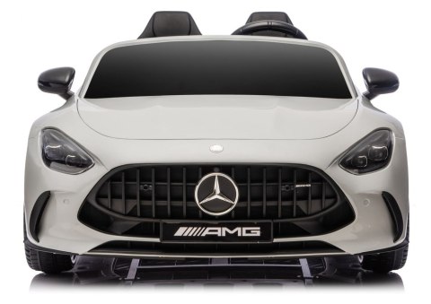 Auto Na Akumulator Mercedes GT63 AMG DKGT63 24V LCD Lakierowany Jasno Szary LEAN CARS