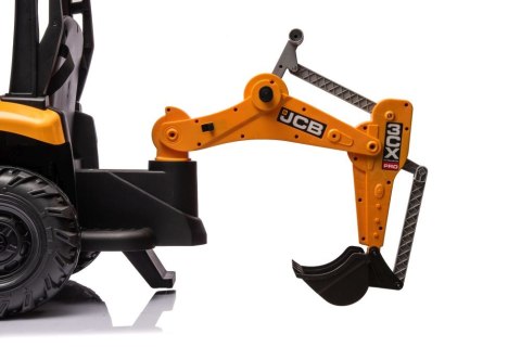 Koparka Na Akumulator JCB Z Łyżką Żółta LEAN CARS