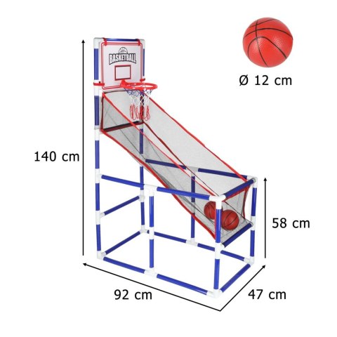 Koszykówka gra zręcznościowa sportowa przenośna basketball 2 piłki pompka Kik Sp. z o. o. Sp. k.
