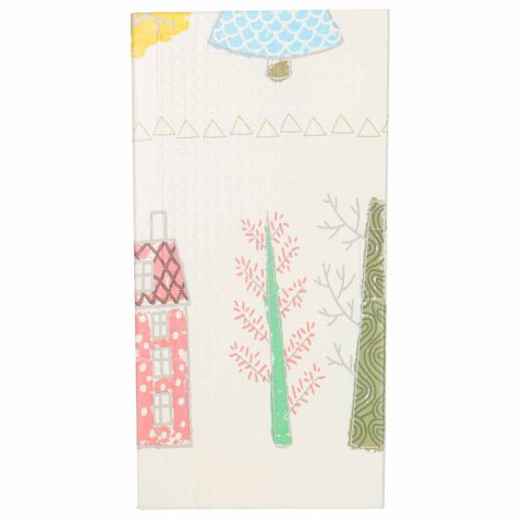 Mata edukacyjna piankowa dwustronna składana 150x200cm drzewa misie Kik Sp. z o. o. Sp. k.