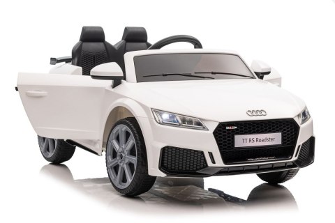 Pojazd Na Akumulator Audi TT RS Białe LEAN CARS