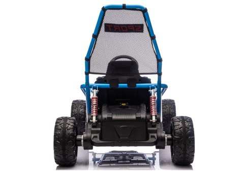 Pojazd Na Akumulator DM-107 24V7 Cichy Silnik Niebieski LEAN CARS