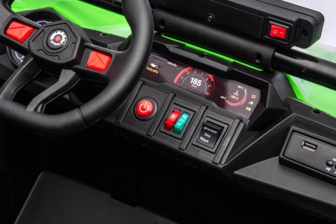 Pojazd Na Akumulator DM-109 24V 4x4 Zielony LEAN CARS