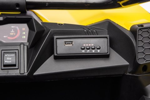 Pojazd Na Akumulator DM-109 24V 4x4 Żółty LEAN CARS
