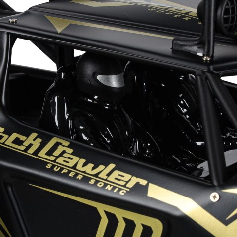 Samochód zdalnie sterowany 2,4GHz 1:8 51cm metal czarny Kik Sp. z o. o. Sp. k.