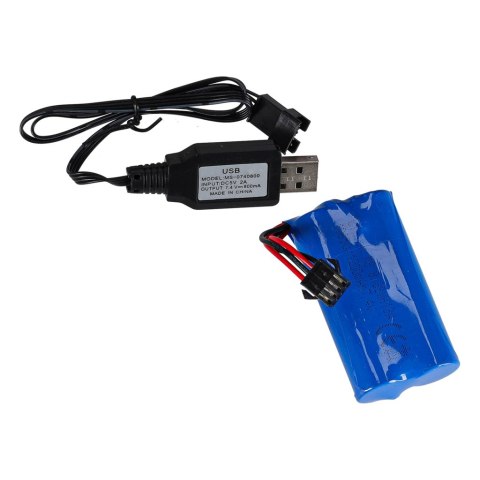 Samochód zdalnie sterowany 2,4GHz 1:8 51cm metal czarny Kik Sp. z o. o. Sp. k.