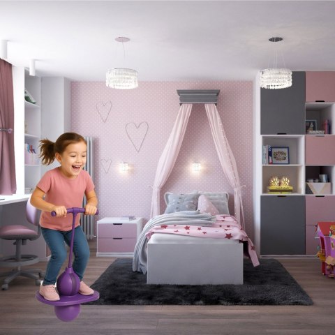 Skoczek dla dzieci pogo równowaga jumper fioletowy Kik Sp. z o. o. Sp. k.