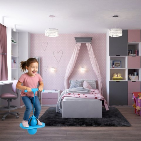 Skoczek dla dzieci pogo równowaga jumper niebieski Kik Sp. z o. o. Sp. k.