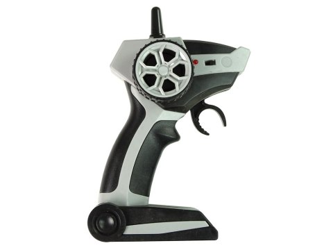 Zdalnie Sterowana Ciężarówka Dźwig Pilot 2,4G Światła Dźwięki Żółta LEAN Toys