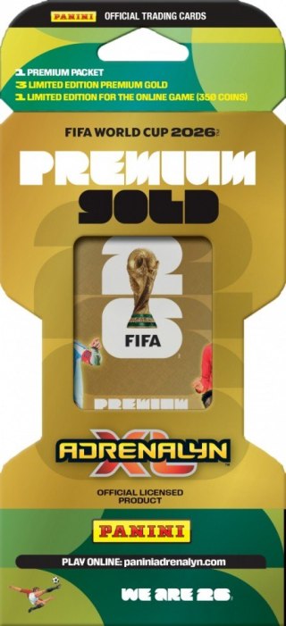Karty FIFA World Cup 2026 Blister Gold Panini Kolekcja