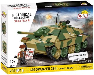 Klocki Jagdpanzer 38t Chwat 731 klocki Cobi Klocki