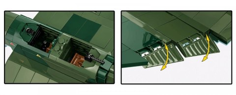 Klocki Junkers JU 87G-2 Stuka 571 klocki Cobi Klocki