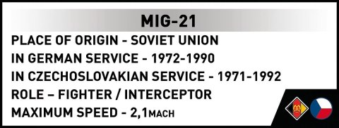 Klocki Mig 21 396 klocków Cobi Klocki