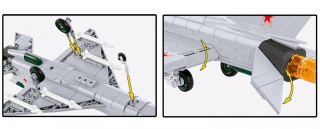 Klocki Mig-21 MF 381 klocków Cobi Klocki