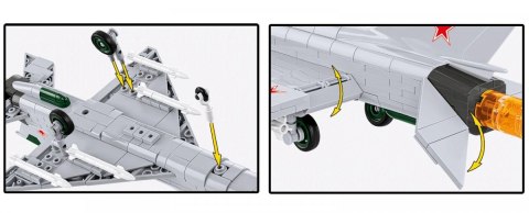 Klocki Mig-21 MF 381 klocków Cobi Klocki