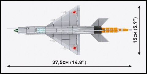 Klocki Mig-21 MF 381 klocków Cobi Klocki