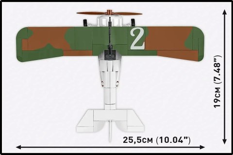 Klocki Nieuport 17 C.1 277 klocków Cobi Klocki