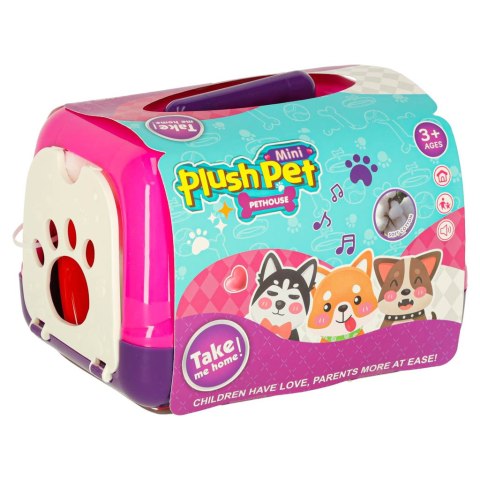 Królik króliczek z marchewką pluszowy chodzi rusza uszami Kik Sp. z o. o. Sp. k.