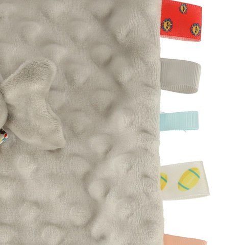 Maskotka sensoryczna szeleszcząca metki słonik Kik Sp. z o. o. Sp. k.