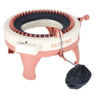 Maszyna do szycia krosno dziewiarskie 48-igłowa okrągła + 4 kłębki włóczki Kik Sp. z o. o. Sp. k.