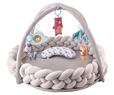 Mata edukacyjna sensoryczna warkocz Milly Mally