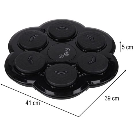 Tarcza bokserska treningowa na ścianę trenażer muzyka LED USB rękawice Kik Sp. z o. o. Sp. k.