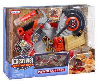Zestaw Creative Construction - Przecinarka Little Tikes