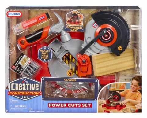 Zestaw Creative Construction - Przecinarka Little Tikes