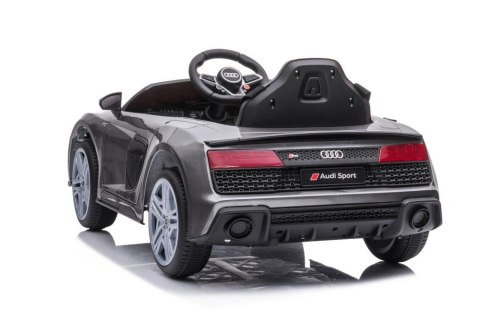 Auto Na Akumulator Audi R8 Lift A300 Srebrne LEAN CARS