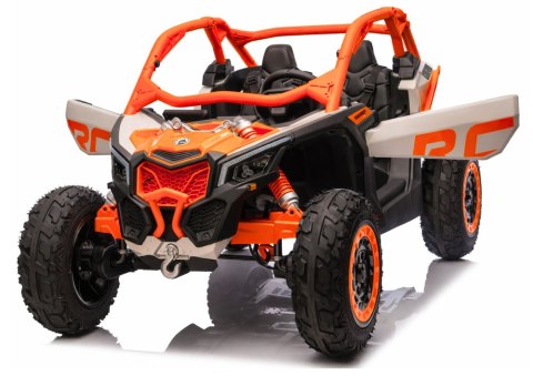 Auto Na Akumulator Maverick CAN-AM Turbo RS STRONG AIR Pomarańczowe LEAN CARS