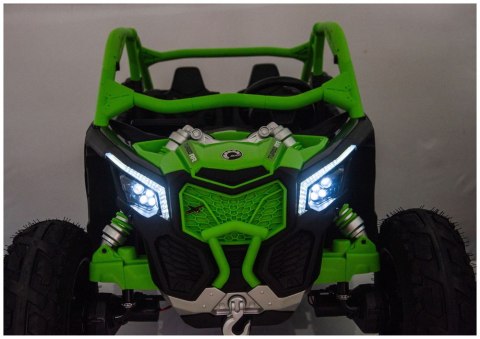 Auto Na Akumulator Maverick CAN-AM Turbo RS STRONG AIR Zielone LEAN CARS
