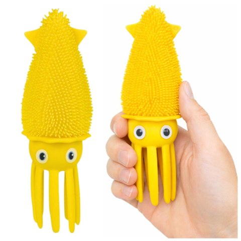 Gniotek Sensoryczny Do Odbijania Ściskania Kalmar Świecący LED Mix Kolor LEAN TOYS