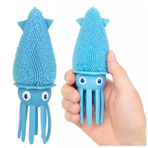 Gniotek Sensoryczny Do Odbijania Ściskania Kalmar Świecący LED Mix Kolor LEAN TOYS