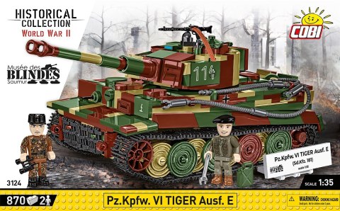 Klocki Pz.Kpfw. VI Tiger Ausf. E 870 klocków Cobi Klocki